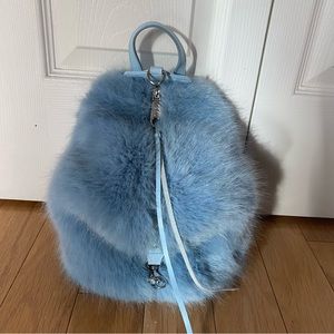 Julian Convertible Mini Faux Fur Backpack